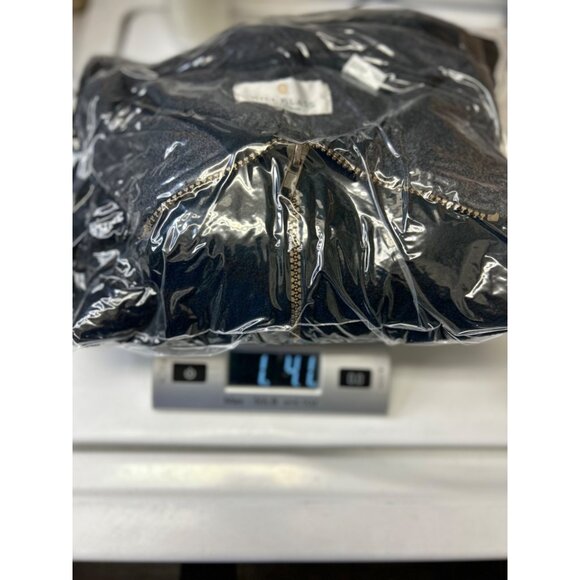 Bill Blass Vintage Mens Full Zip Fleece Jacket, Black, size L - Picture 7 of 7